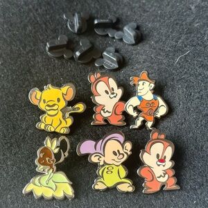 Disney Cuties Mystery Pin Set